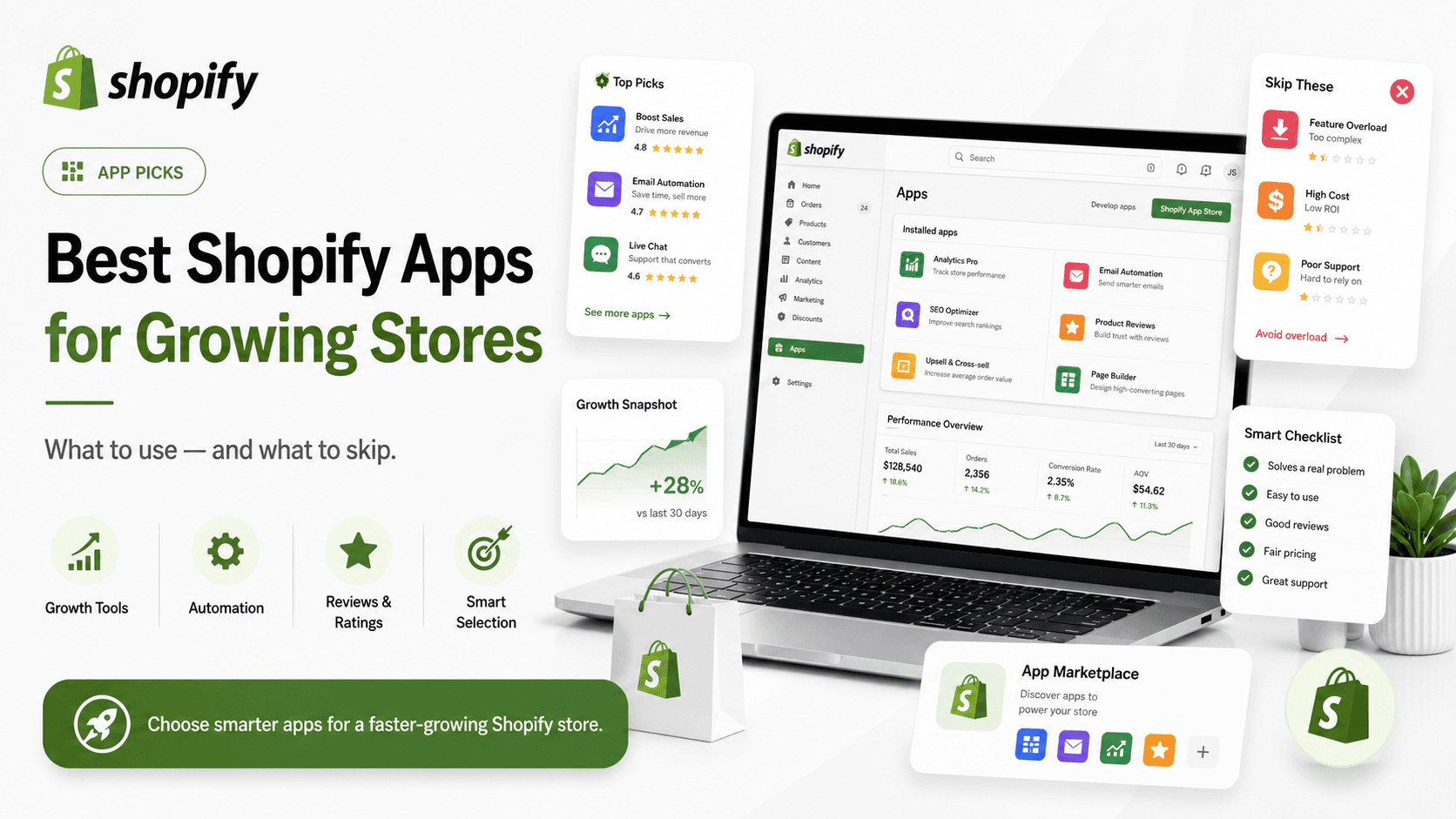 Best Shopify Apps for Growing Stores (And Which Ones to Skip)