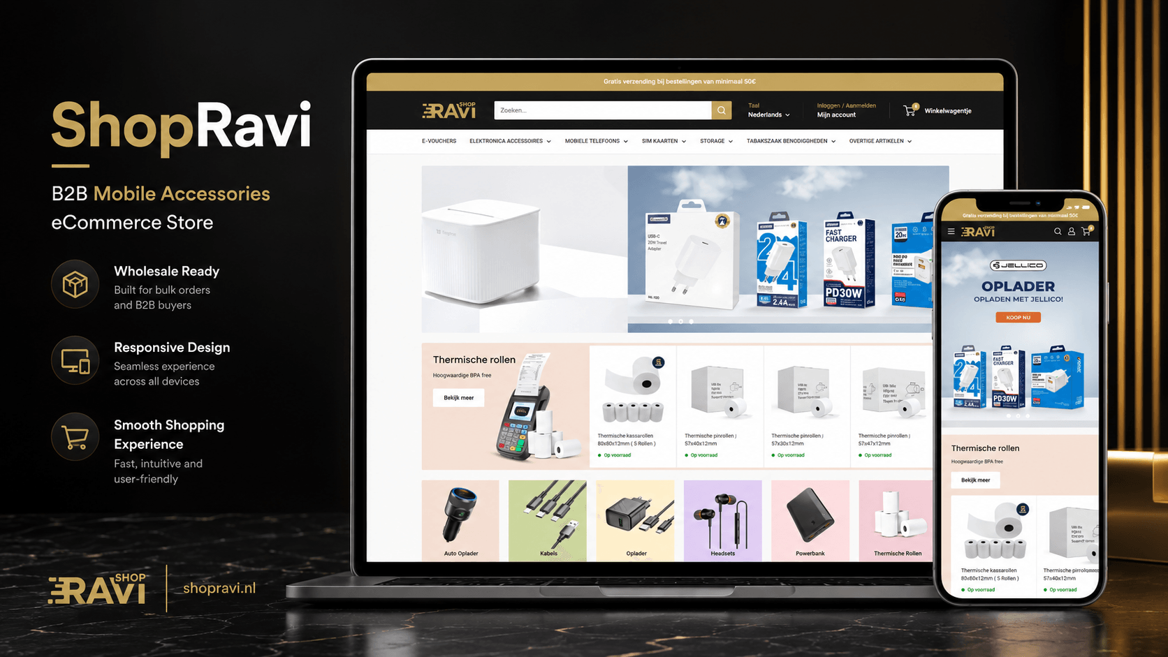 ShopRavi – B2B Mobile Accessories Store