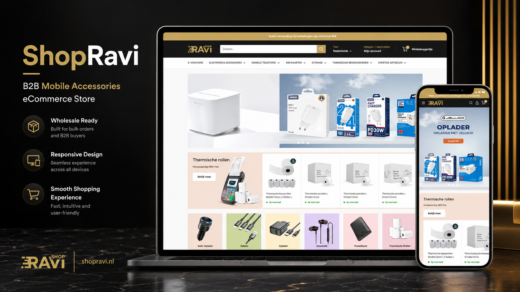 ShopRavi – B2B Mobile Accessories Store